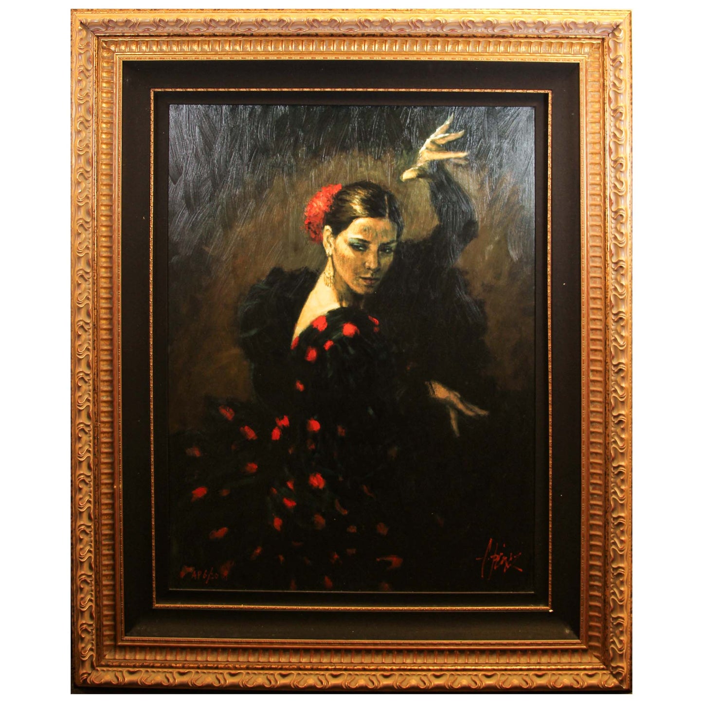 Fabian Perez; "Pasion Flamenco" Frame