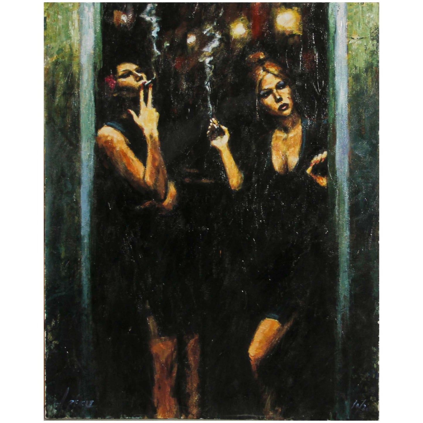 Fabian Perez; "Waiting for Customers" ZOOM