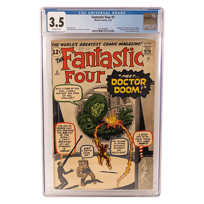 Fantastic Four Comic #5 CGC 3.5
Gold & Silver Pawn Shop