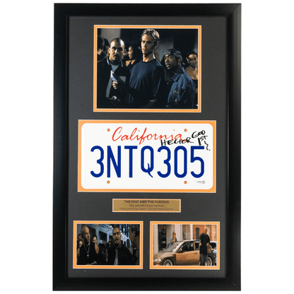 Fast & Furious Memorabilia Autographed by "Hector" Gold & Silver Pawn Shop