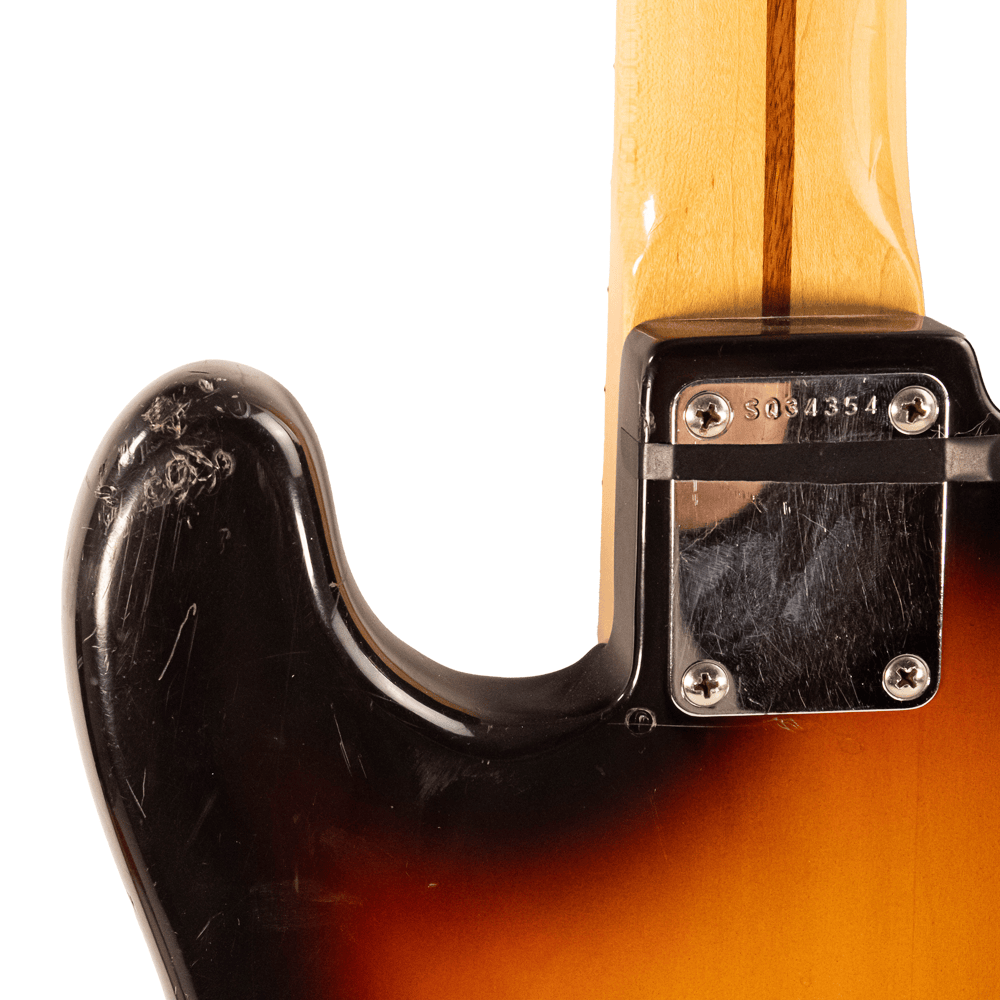 MIJ Fender Squier Bullet Bass Gold & Silver Pawn Shop