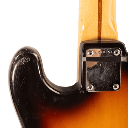MIJ Fender Squier Bullet Bass Gold & Silver Pawn Shop