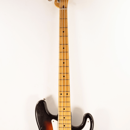 MIJ Fender Squier Bullet Bass Gold & Silver Pawn Shop