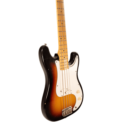 MIJ Fender Squier Bullet Bass Gold & Silver Pawn Shop