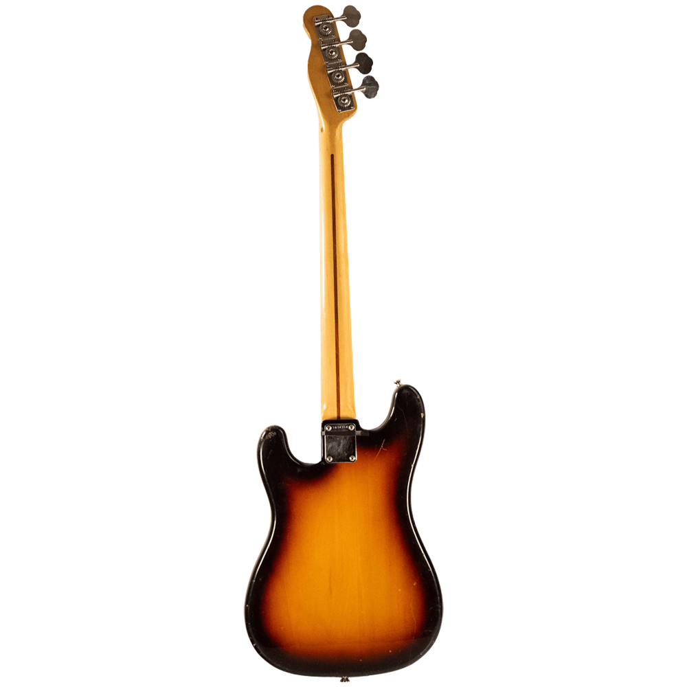 MIJ Fender Squier Bullet Bass Gold & Silver Pawn Shop