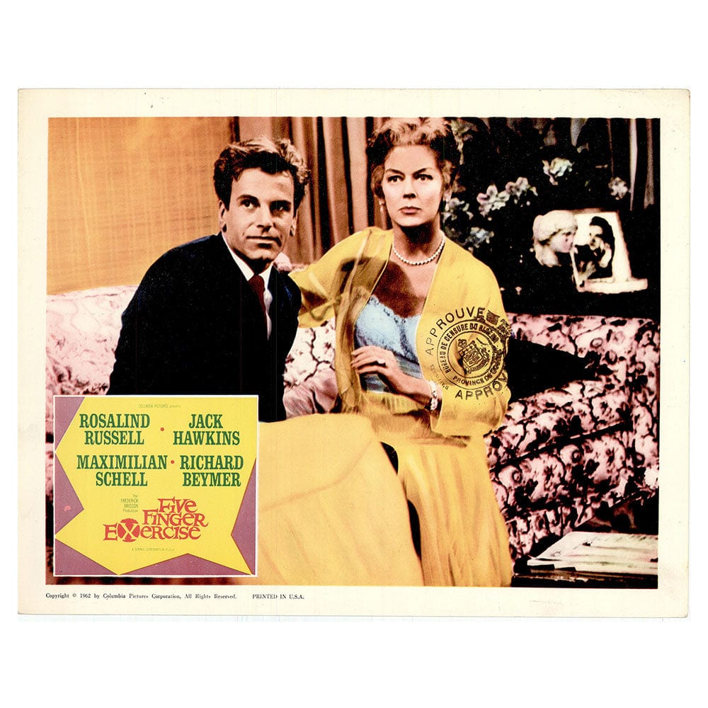 Five Finger Exercise - Movie Lobby Card