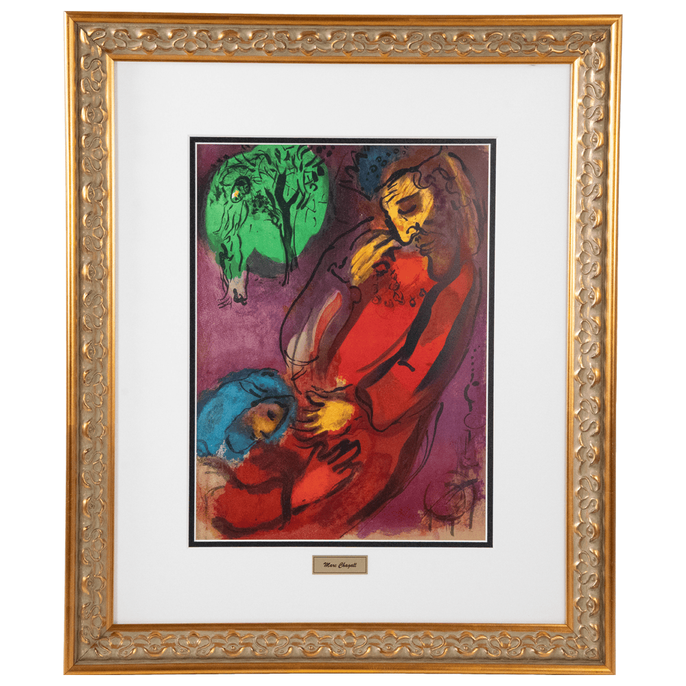 Marc Chagall: David Mourning Art G S Pawn