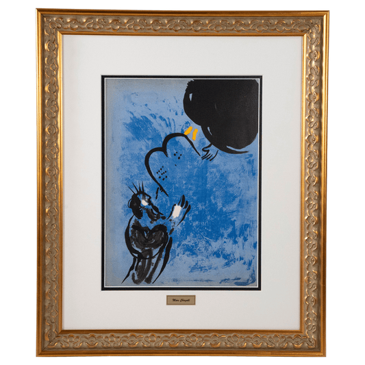 Marc Chagall: Moses Receives the Tablets of the Law Art G S Pawn