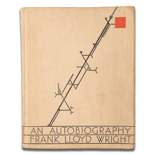 Frank Lloyd Wright Signed "An Autobiography" 1st Ed. Gold & Silver Pawn Shop