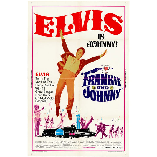 Frankie and Johnny: Original One Sheet Movie Poster, 1966 Art G S Pawn