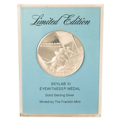 Franklin Mint Skylab III Eyewitness Sterling Silver Medal
Gold & Silver Pawn Shop