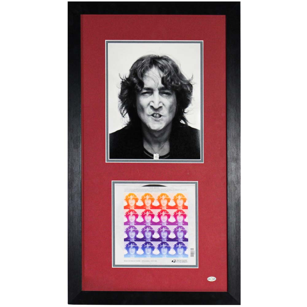 John Lennon Postage-Stamp Album - Cover Photo Extra