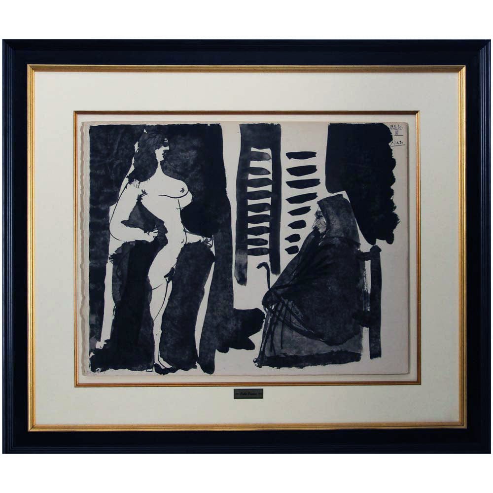 Pablo Picasso: Jeune Fille Et Vieille Femme, from Toros, 1960 Art G S Pawn