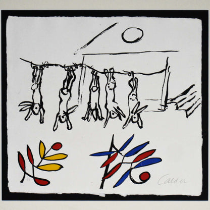 Alexander Calder - Untitled XI from The Sacrilege of Alan Kent Front