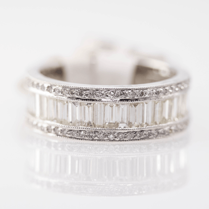 18K Diamond White Gold Ring Gold & Silver Pawn Shop