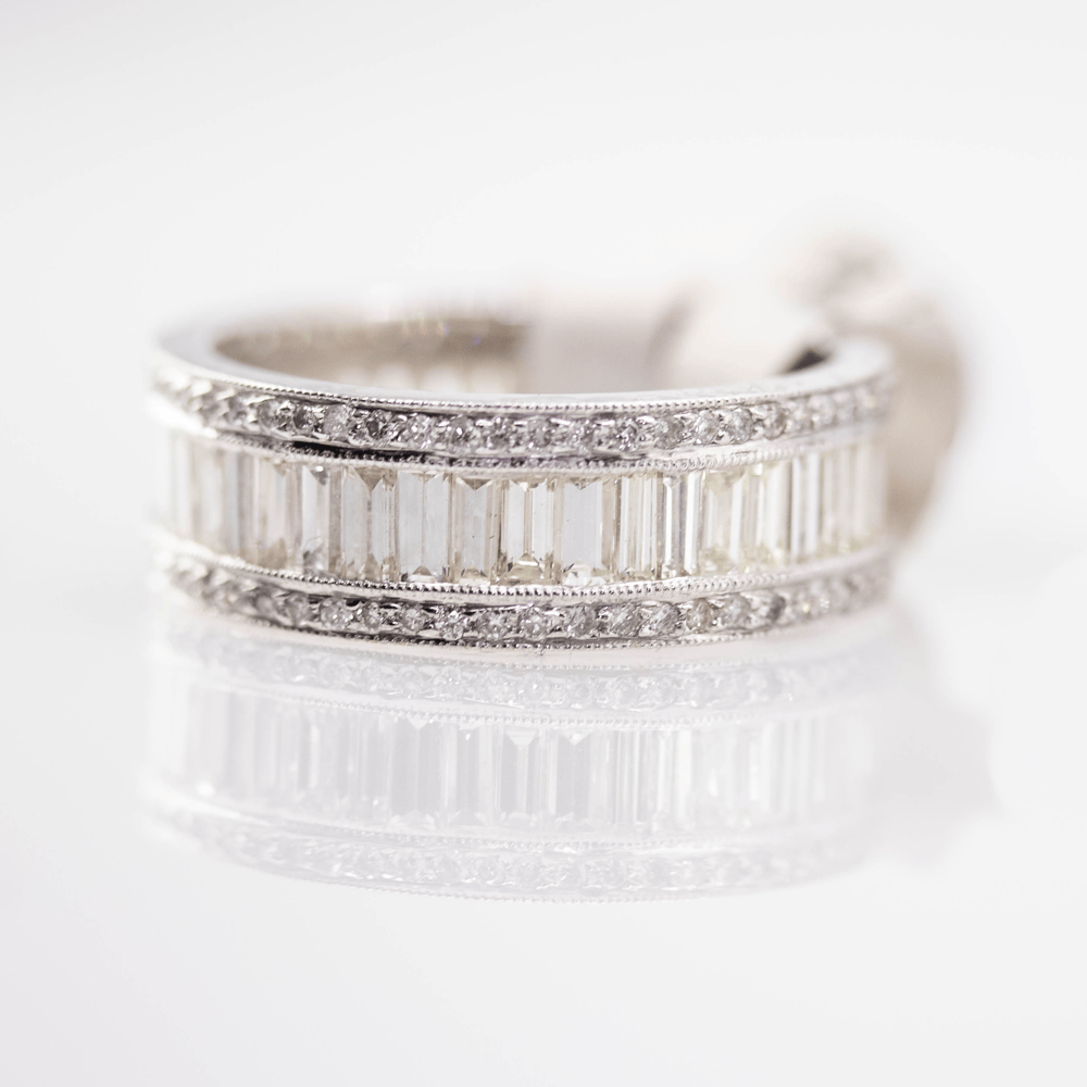 18K Diamond White Gold Ring Gold & Silver Pawn Shop