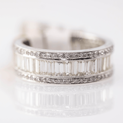 18K Diamond White Gold Ring Gold & Silver Pawn Shop