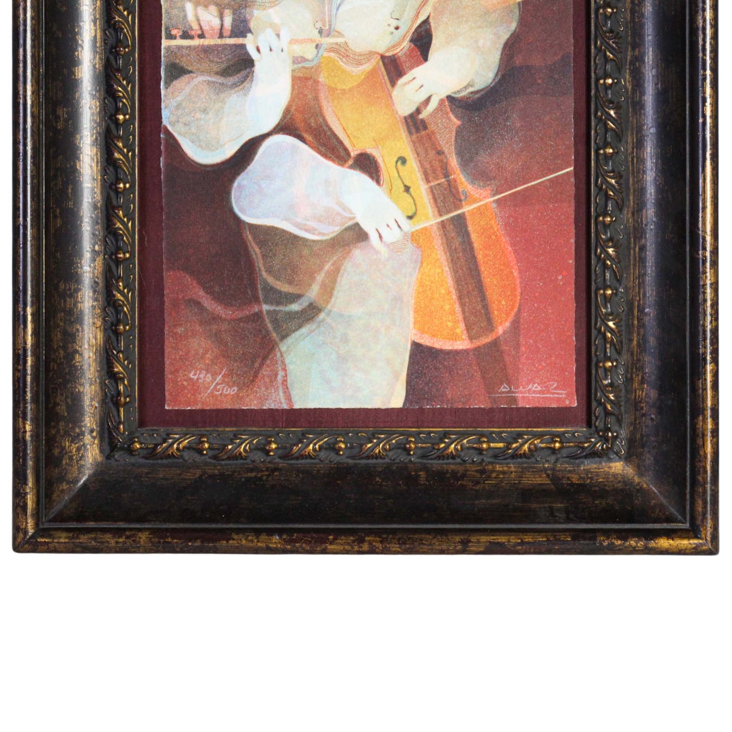 Alvar Sunol; Cello and Flute Frame