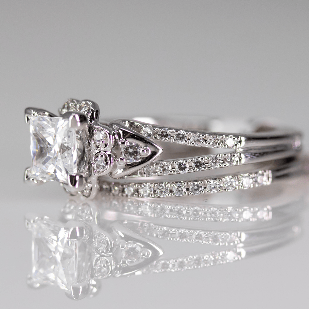 Timeless Sparkle Ring Set Gold & Silver Pawn Shop