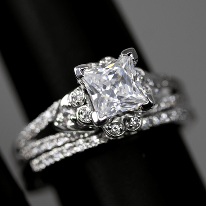 Timeless Sparkle Ring Set Gold & Silver Pawn Shop