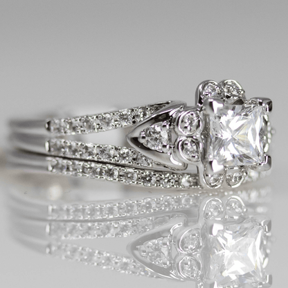 Beloved Brilliance Ring Set Gold & Silver Pawn Shop