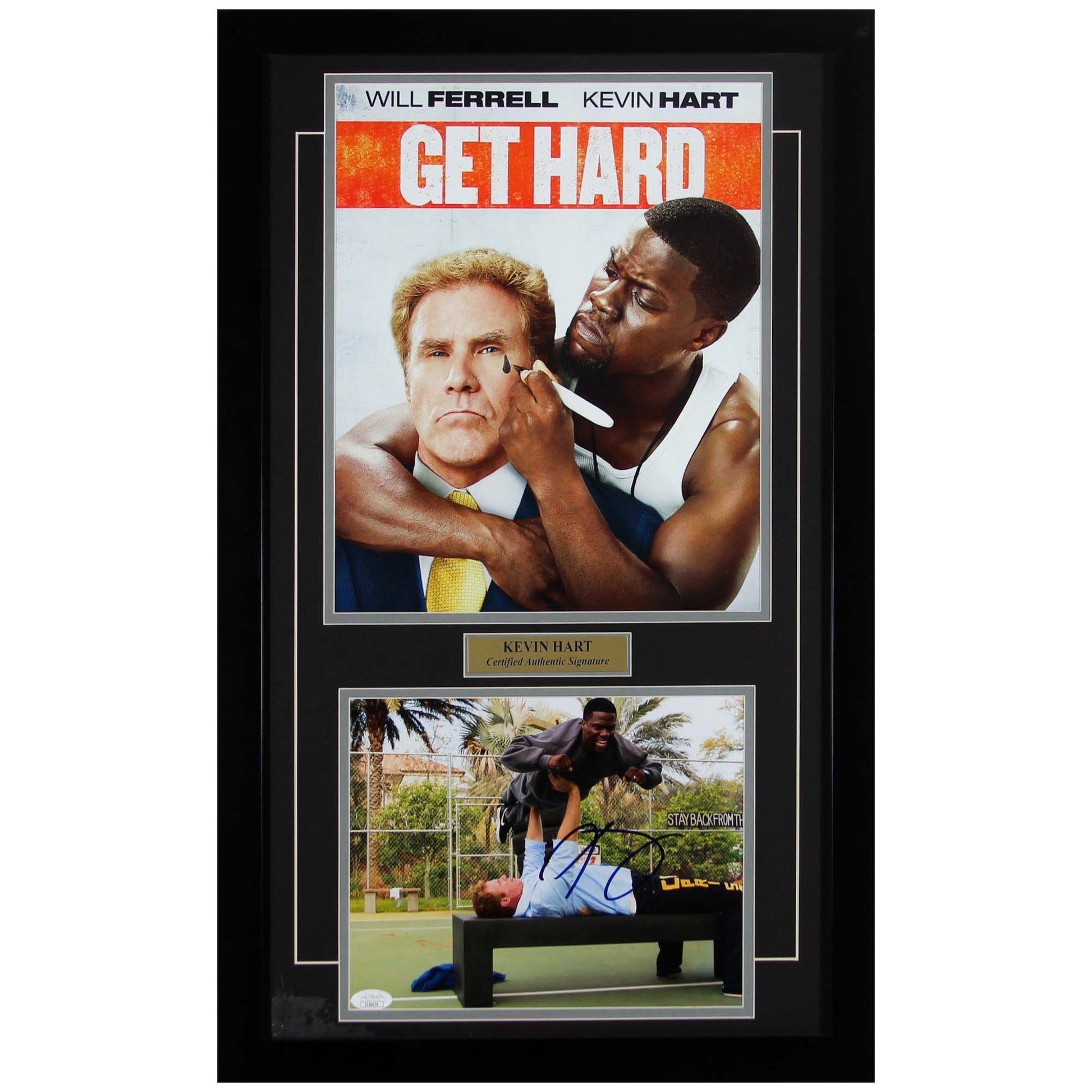 Get Hard Kevin Hart Signed Memorabilia ZOOM