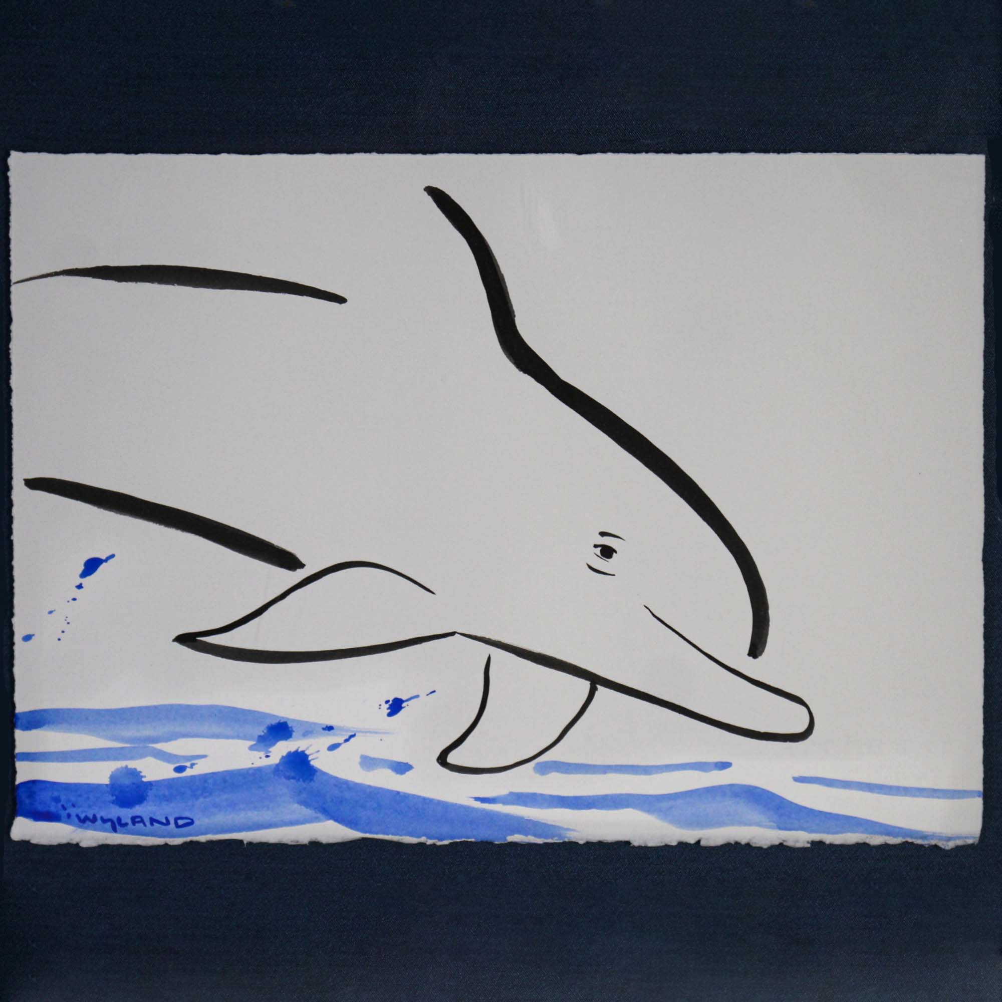 Wyland; Dolphin – Gold & Silver Pawn Shop