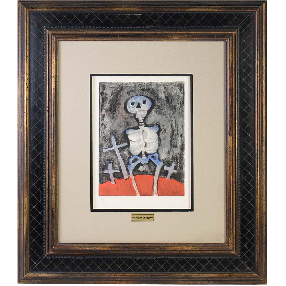 Rufino Tamayo; La Muerte Azul (The Blue Death) Frame