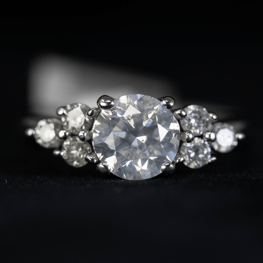 14K White Gold Diamond Ring Gold & Silver Pawn Shop