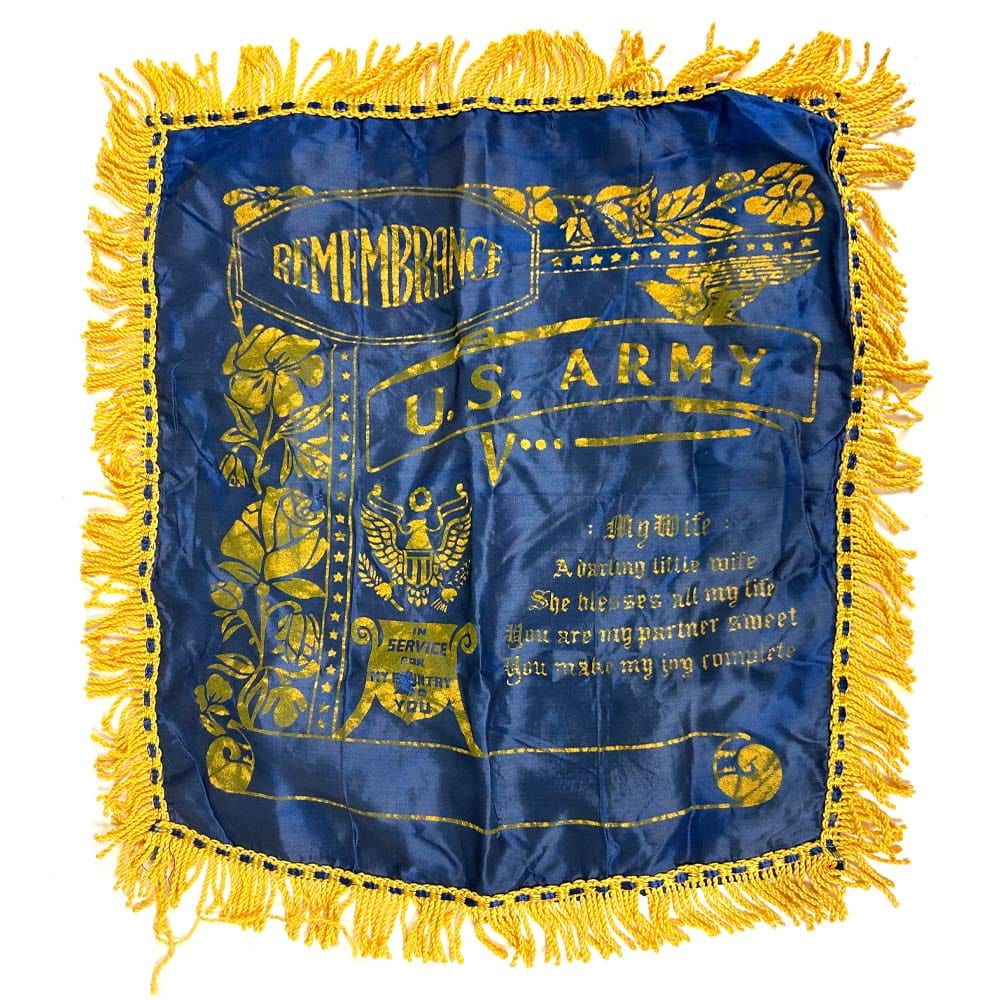 US Army WW2 Pillow Case