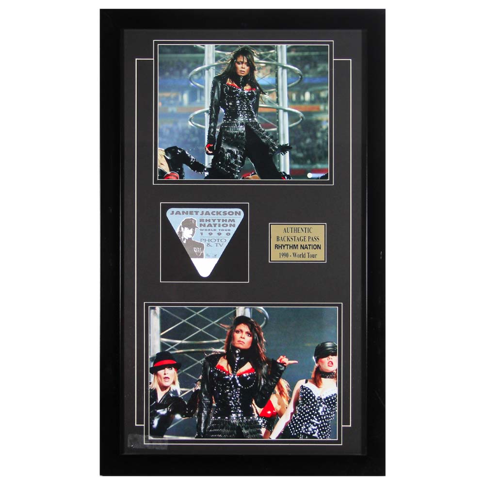 Janet Jackson Backstage Pass Memorabilia Thumbnail