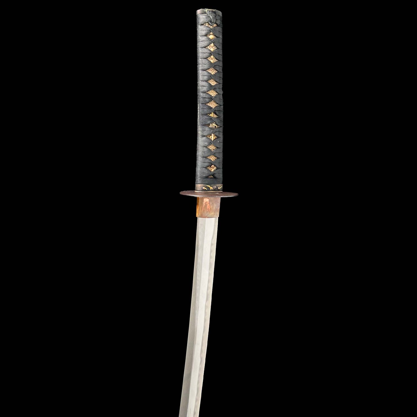 Japanese 1700s Model Bishu Yokoyama Kozuke Daijo Fujiwara Sword Handle