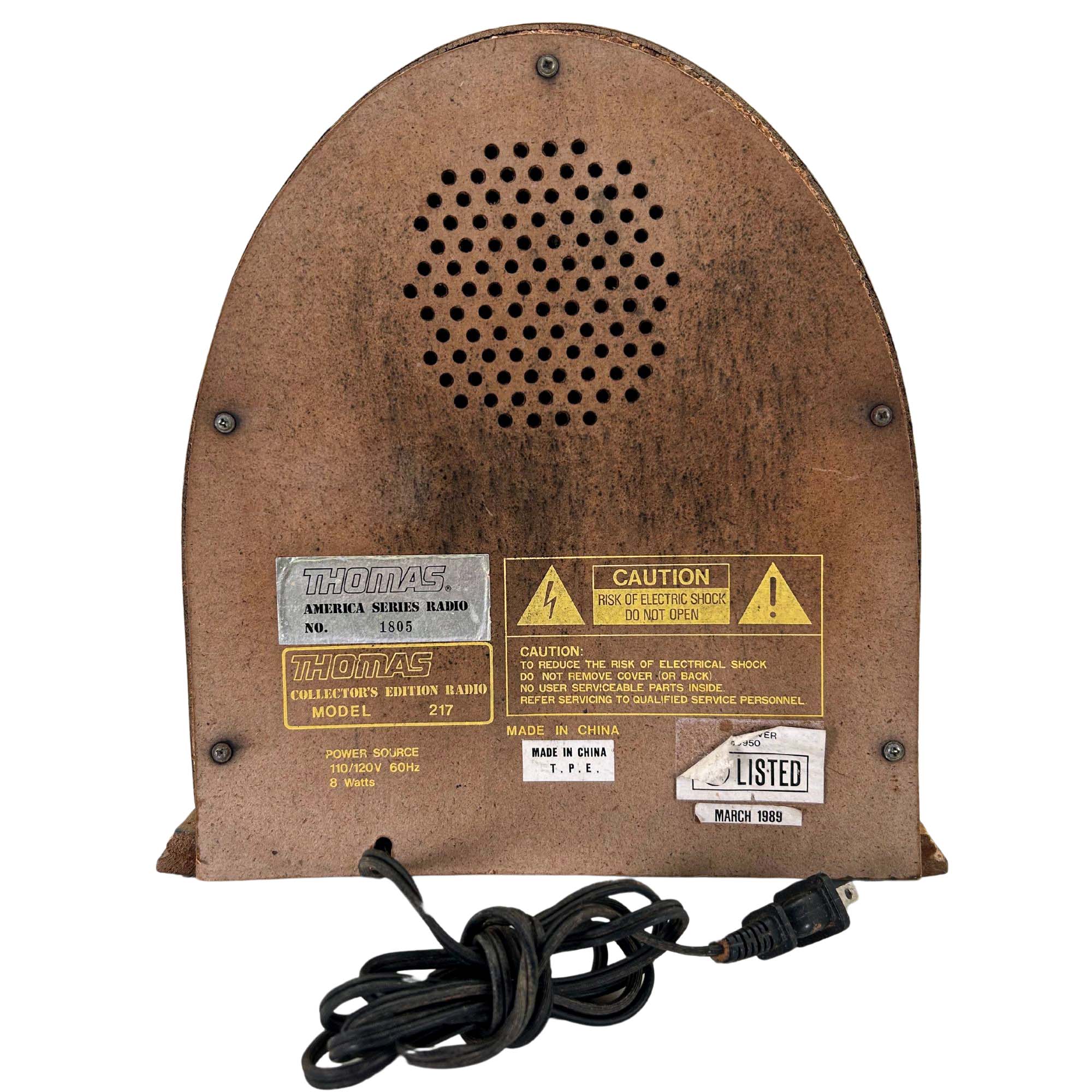 1989 Thomas Cassette Radio – Gold & Silver Pawn Shop