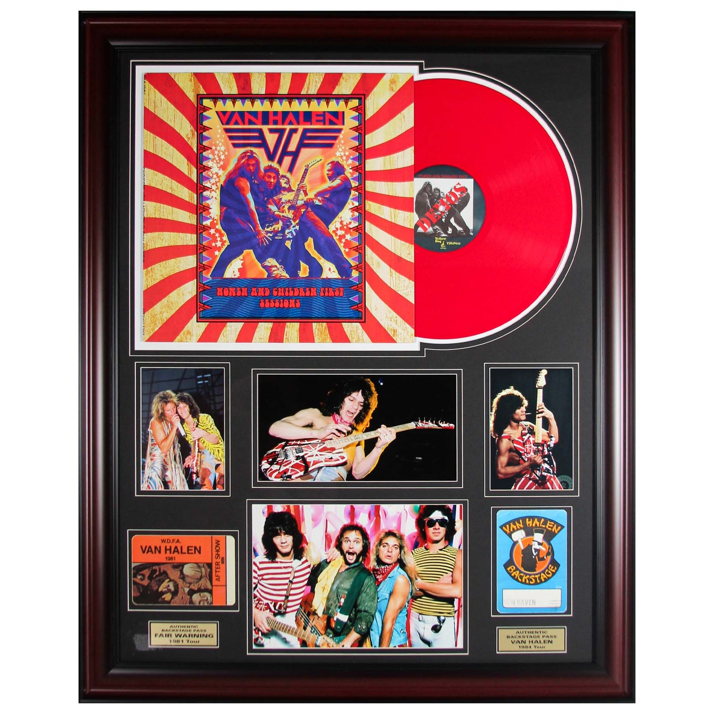 Van Halen Album 2 Authentic Back Stage Pass ZOOM