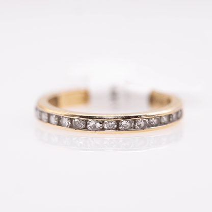 14K Yellow Gold Diamond Band Gold & Silver Pawn Shop
