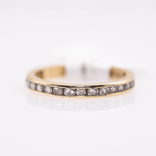 14K Yellow Gold Diamond Band Gold & Silver Pawn Shop