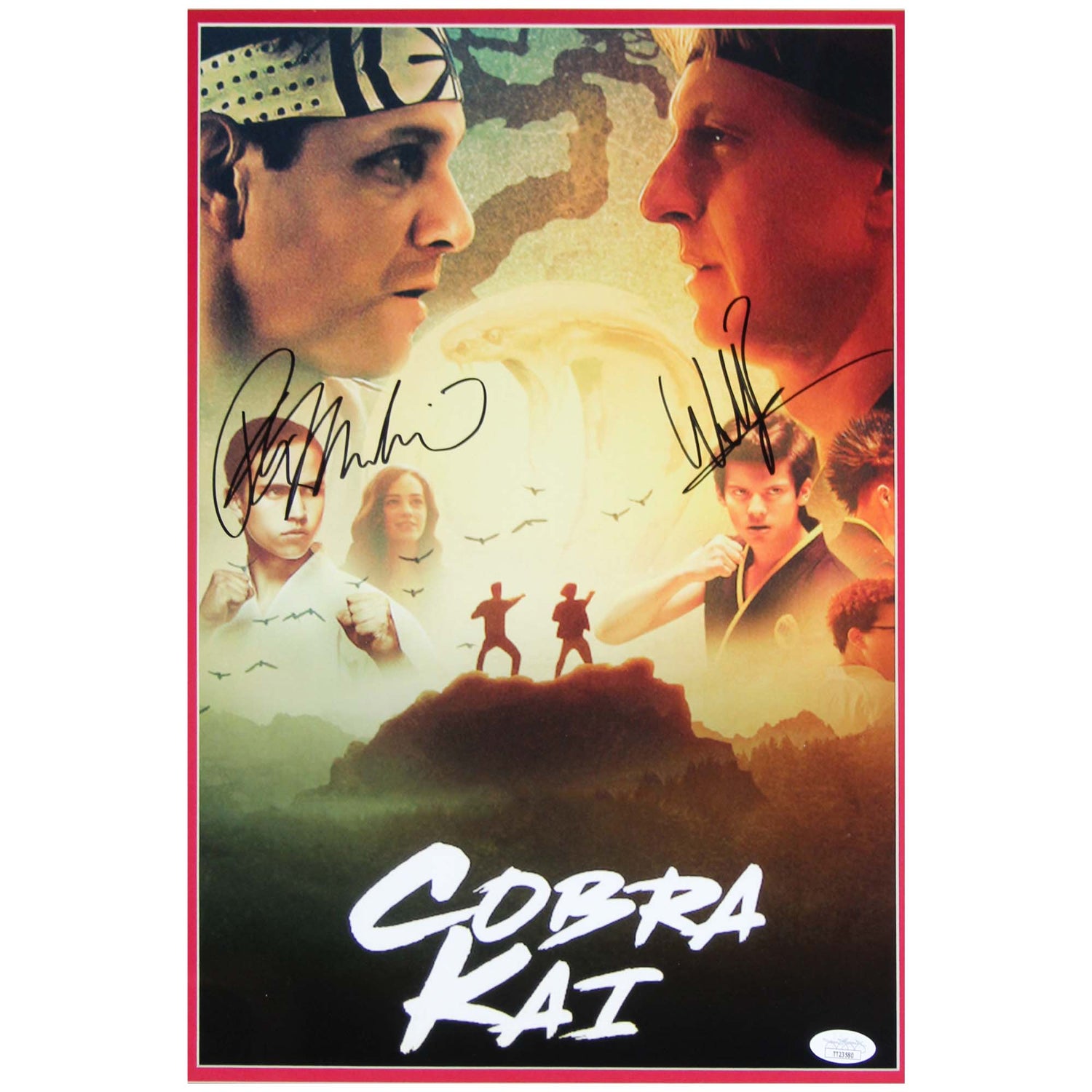 Cobra Kai Ralph Macchio & William Zabka Signed Memorabilia Autograph