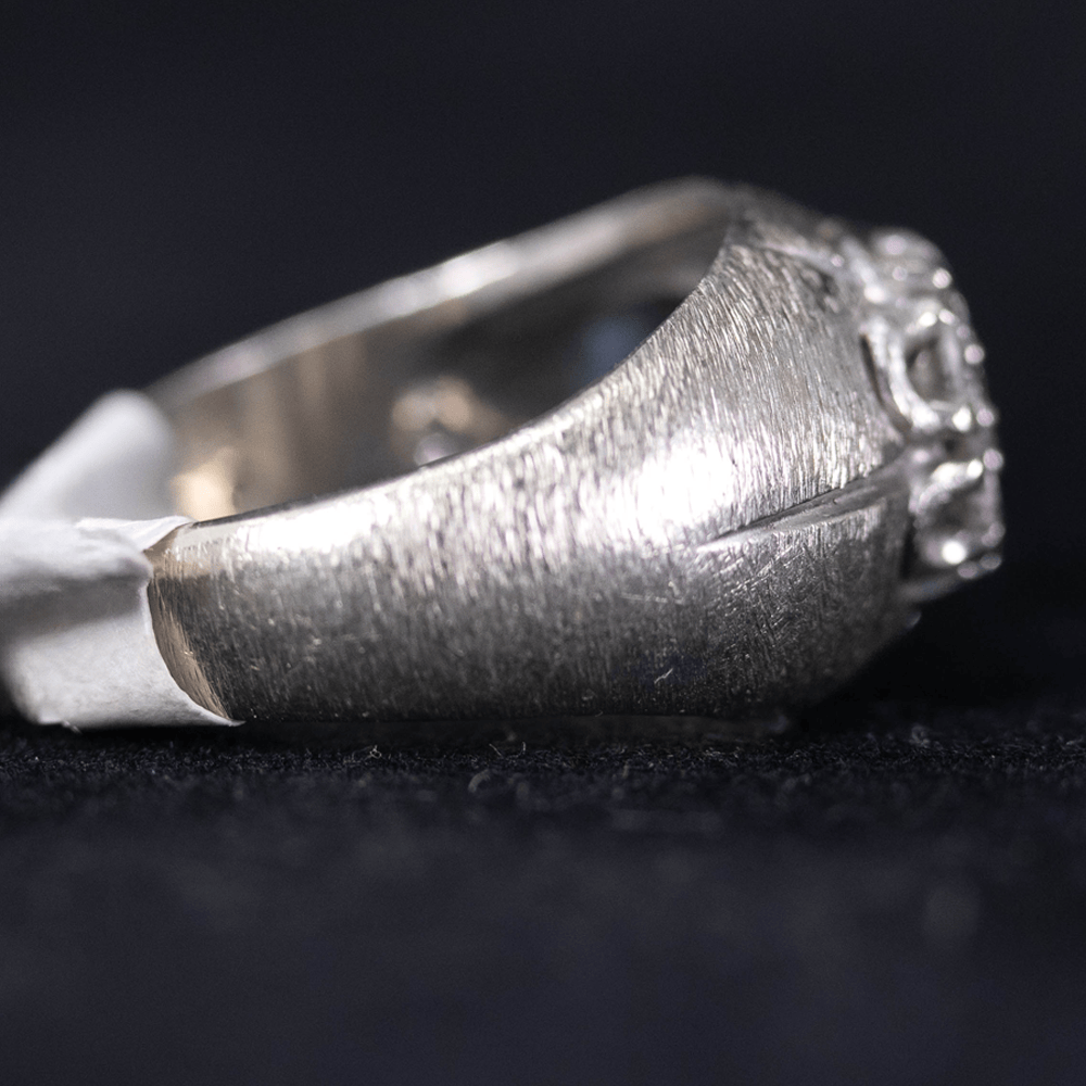 White Gold Diamond Burst Ring Gold & Silver Pawn Shop