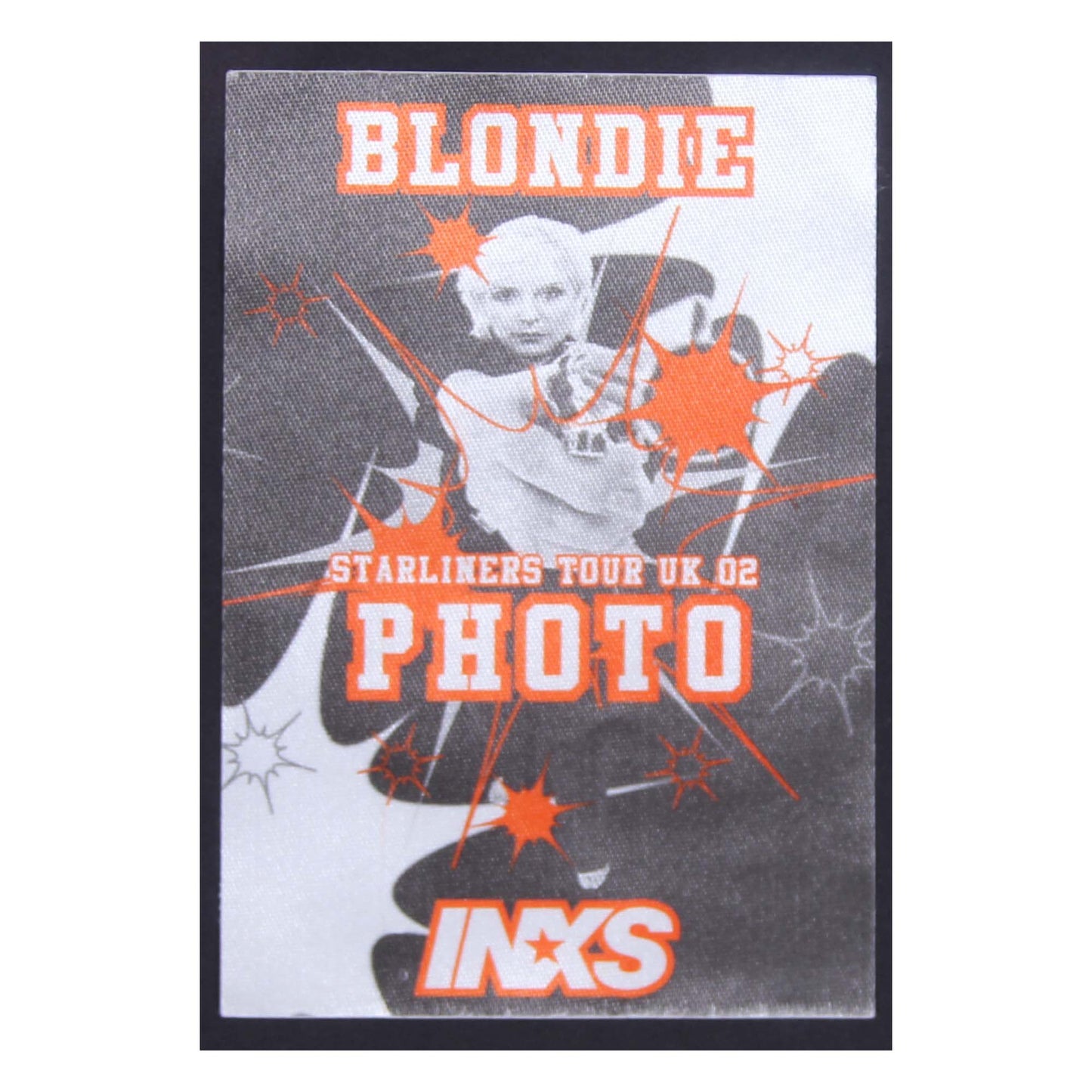 Blondie Backstage Pass Memorabilia Ticket