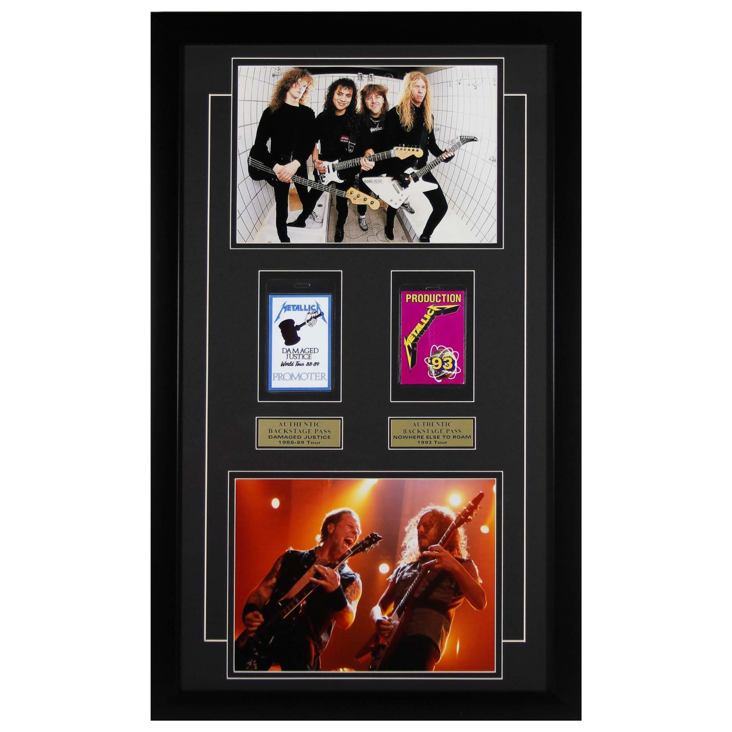 Metallica 2 Backstage Pass Memorabilia ZOOM
