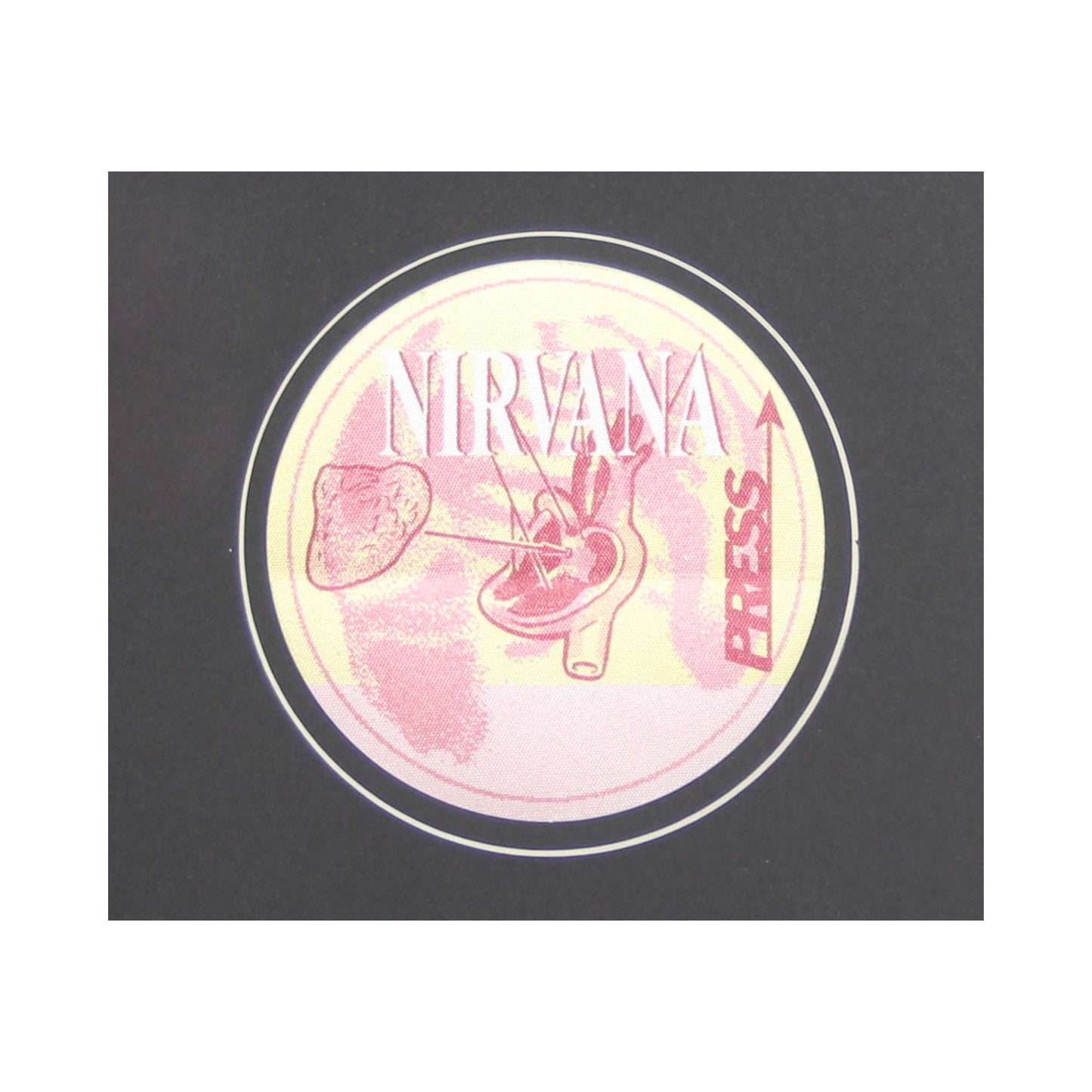 Nirvana Backstage Pass Memorabilia Ticket