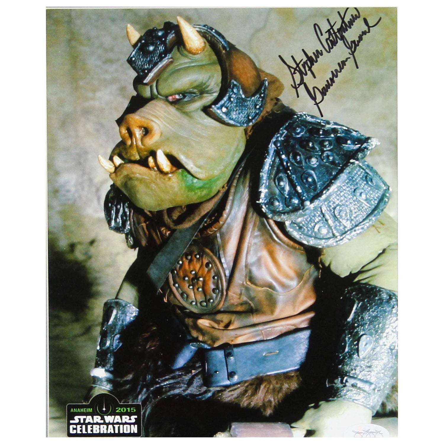 Star Wars Stephen Costantino Signed Memorabilia Autograph