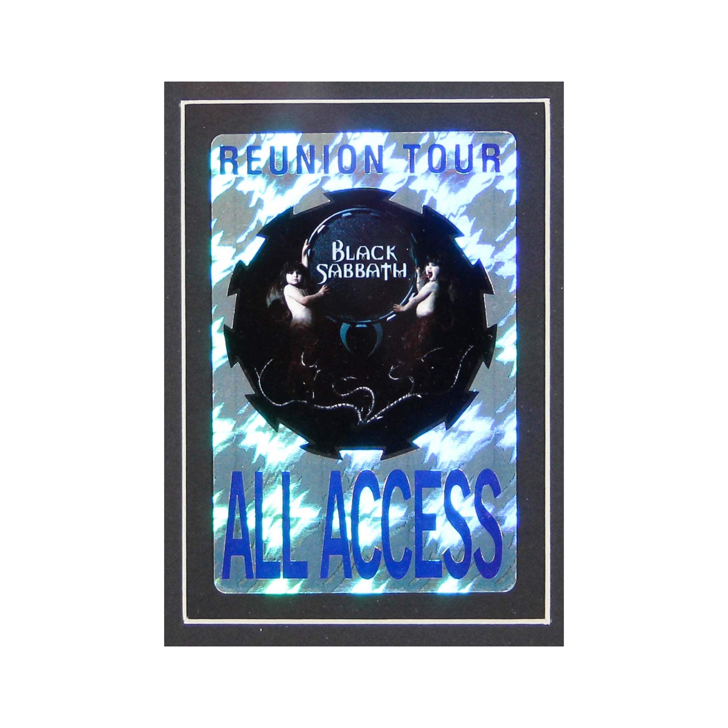 Ozzy Backstage All Access Pass Memorabilia Ticket