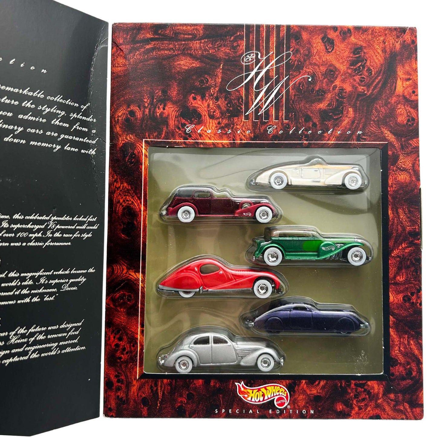 1999 Special Edition Hot Wheel Classic Collection 6 Pack
