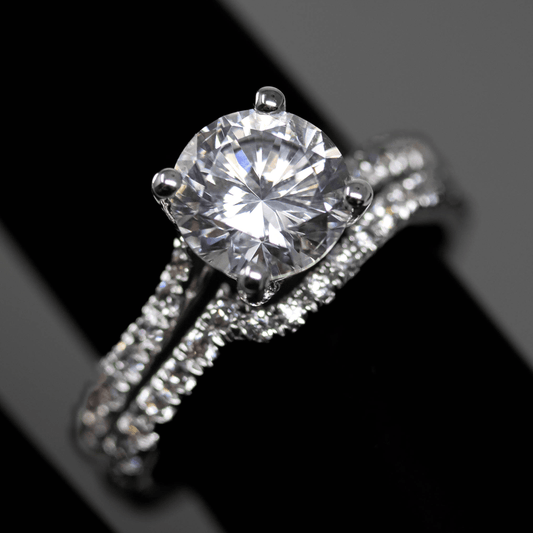 Bonded Brilliance Double Band Ring Gold & Silver Pawn Shop