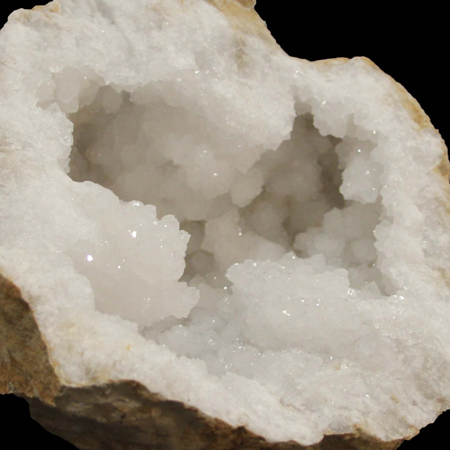 Large White Geode ZOOM