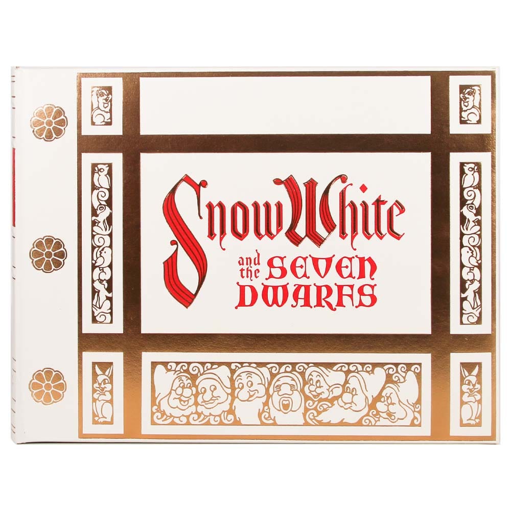 Snow White & The Seven Dwarfs Book Animation Art With Serigraph Cels