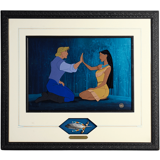 Disney Print Pocahontas Cell "Two Worlds"