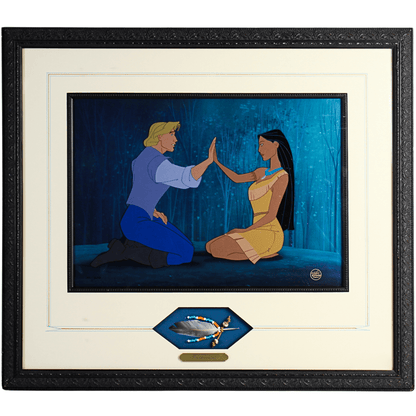 Disney Print Pocahontas Cell "Two Worlds" ZOOM