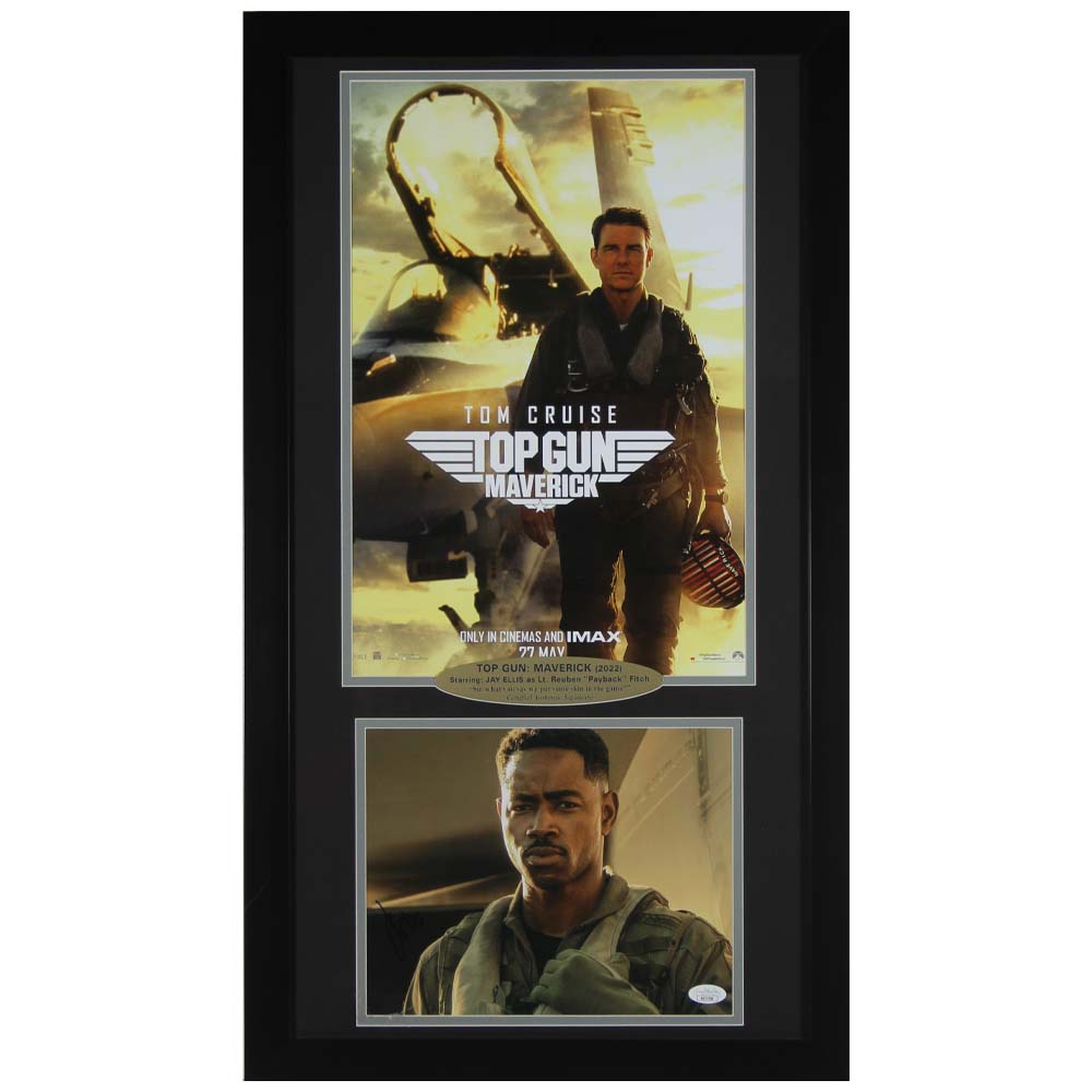 Top Gun Maverick Jay Ellis Signed Memorabilia Thumbnail